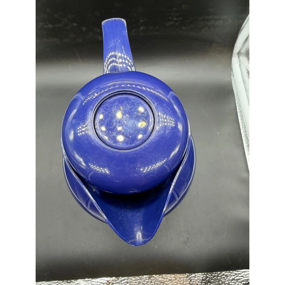 Alfi Juwel Thermal Carafe Insulated Coffee Pitcher Cobalt Blue Vintage